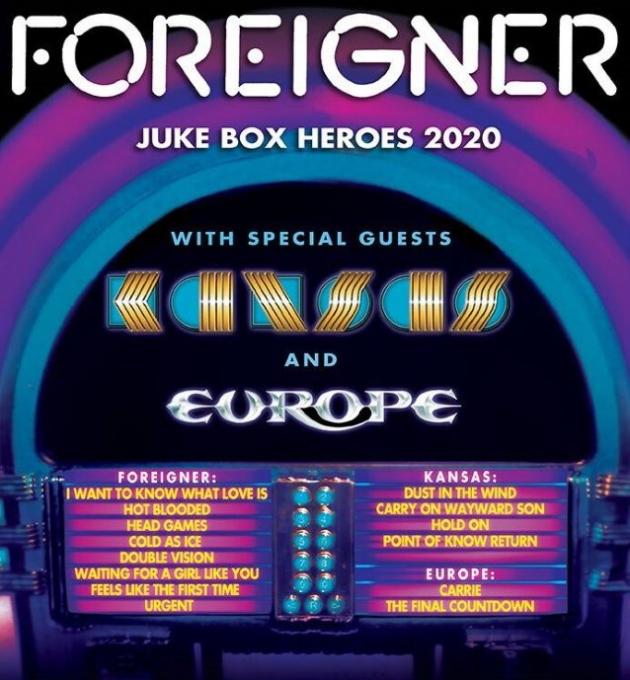 Foreigner, Kansas & Europe at BankPlus Amphitheater