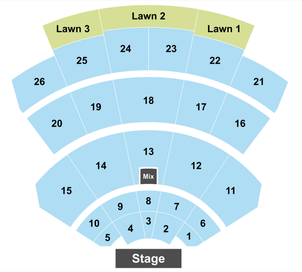bankplus amphitheatre at snowden grove seating chart